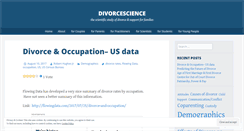 Desktop Screenshot of divorcescience.org