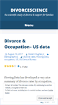 Mobile Screenshot of divorcescience.org
