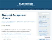 Tablet Screenshot of divorcescience.org